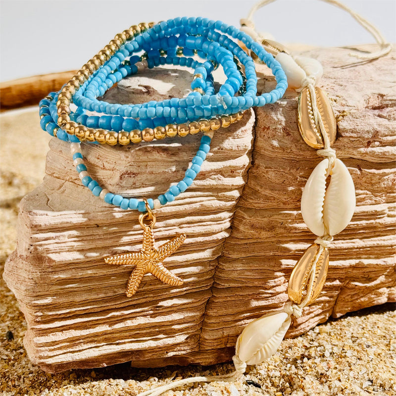 Kit Pulseiras Brisa do Mar