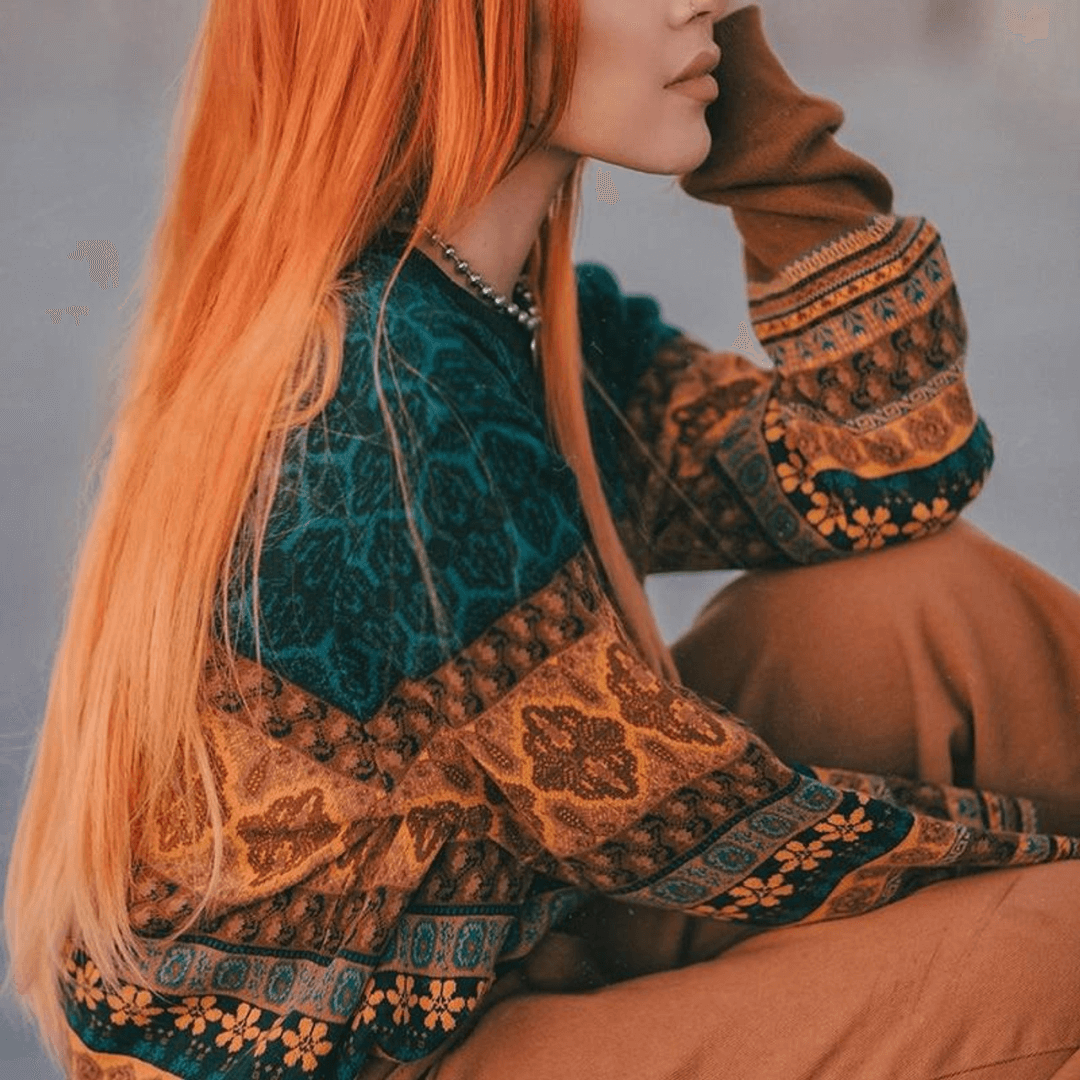 Suéter Boho Abstract