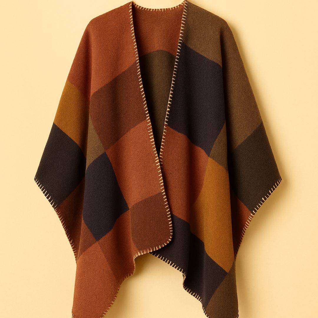 Poncho Feminino Elegance Boho