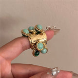 Anel Feminino Círculo de Cristais