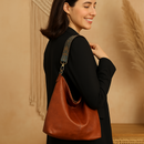 Bolsa Feminina de Couro Elegância Retrô