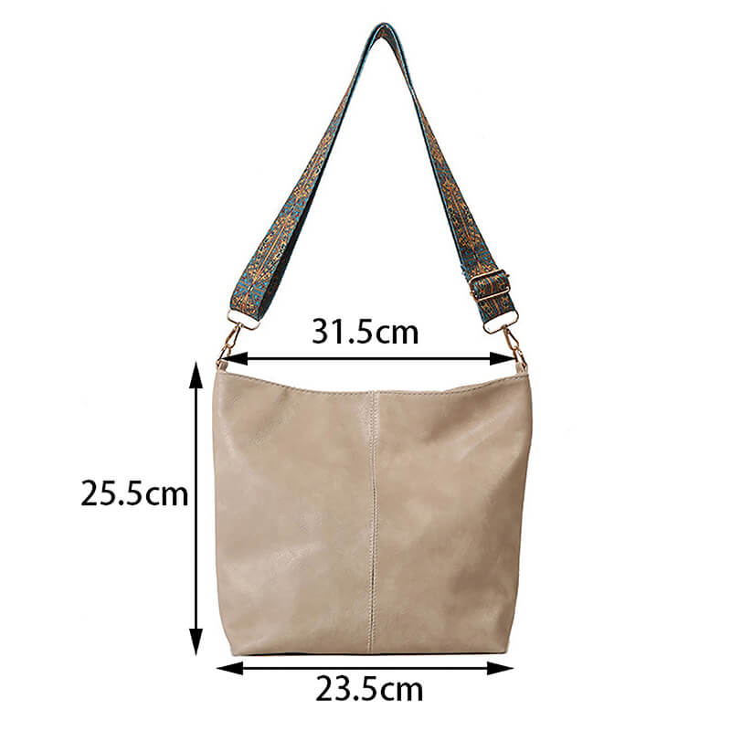Bolsa Feminina de Couro Elegância Retrô