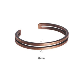 Bracelete Vintage de Cobre Puro