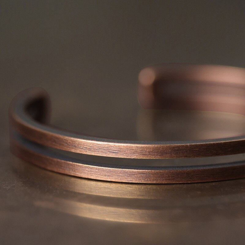 Bracelete Vintage de Cobre Puro