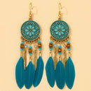 Brinco de Penas Boho dos Sonhos