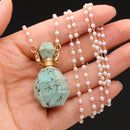 Colar Difusor Pessoal de Jaspe Natural Encantuz