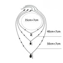 Colar Feminino Gota Mistério Noturno