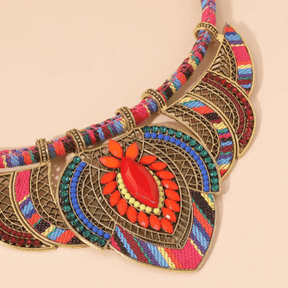 Colar Boho Color Vibrante