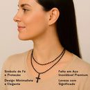 Colar Cruz de Proteção