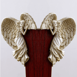 Escultura, Anjo protetor, Decoração espiritual, Artesanato em resina, Estátua angelical, Peça decorativa, Arte sacra, Presente significativo, Anjo guardião, Proteção espiritual, Design detalhado, Espiritualidade, Harmonia no lar, Colecionável, Escultura artística, Elemento celestial, Expressão divina, Paz interior, Beleza celestial, Decoração angelical.