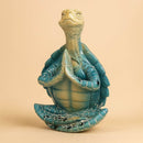 Estátua Tartaruga Meditação Zen