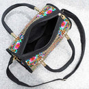 Bolsa Boho Chic Mandala Encantuz Bordada