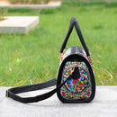 Bolsa Boho Chic Mandala Encantuz Bordada