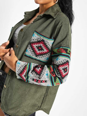 Jaqueta Feminina Boho Étnica