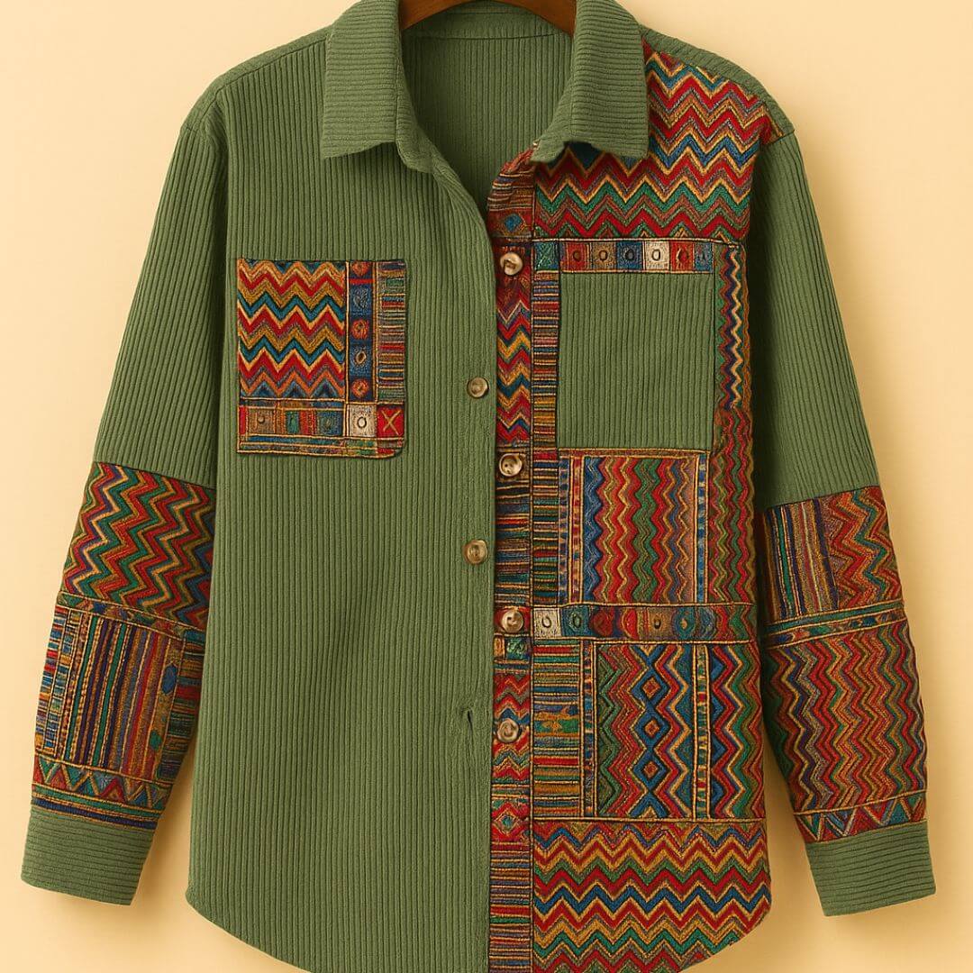 Jaqueta Boho Geometry