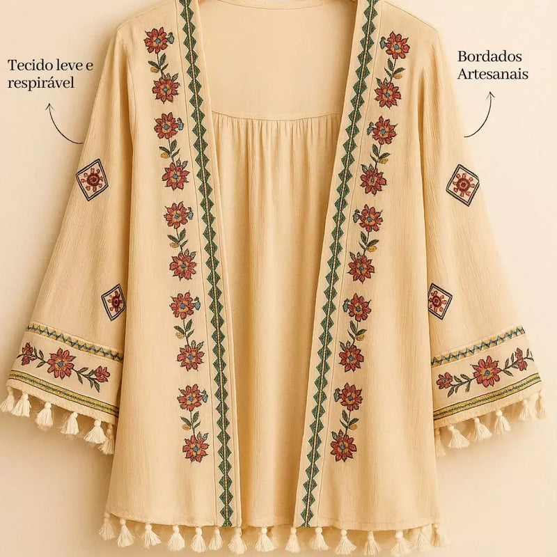 Kimono Feminino Boho Encanto