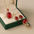 Kit Joias de Cornalina - Chakra Sacral