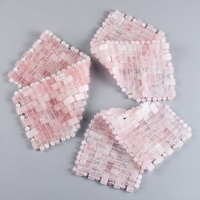 Máscara Facial de Quartzo Rosa Acalma e Relaxa