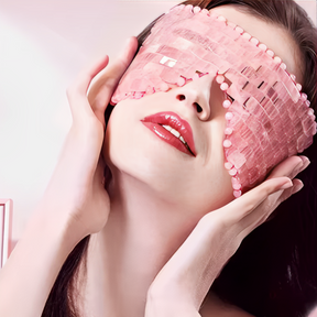 Máscara Facial de Quartzo Rosa Acalma e Relaxa
