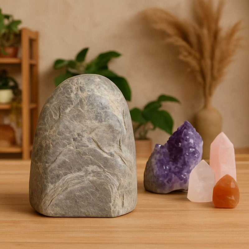 Decoração Pedra Natural Ametista Acalma e Purifica o Ambiente