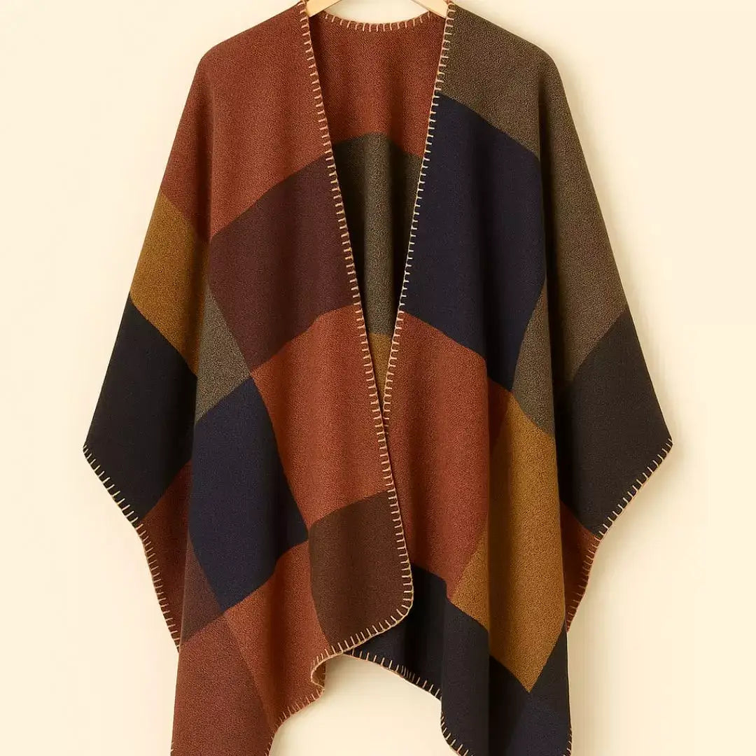 Poncho Feminino Elegance Boho