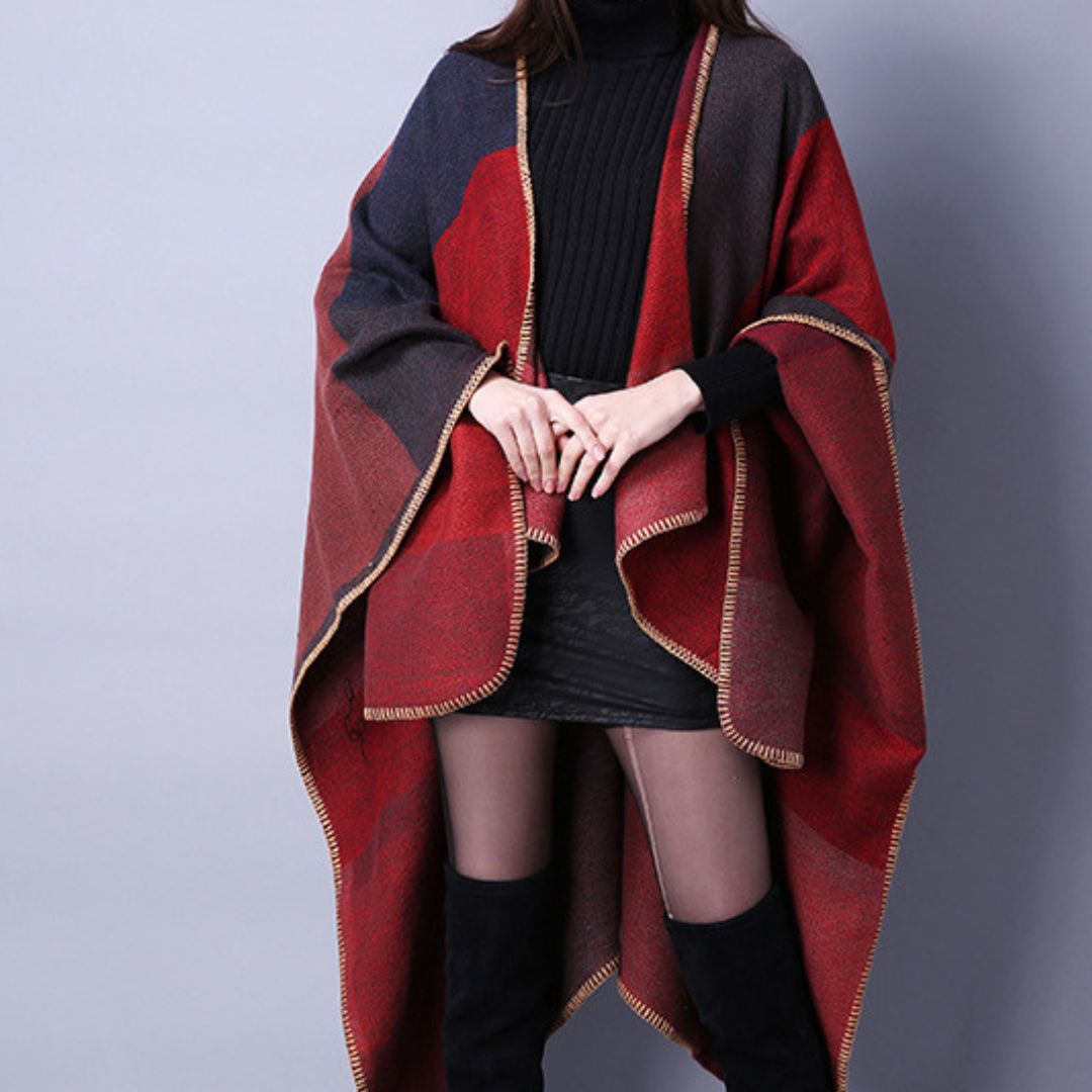 Poncho Feminino Elegance Boho