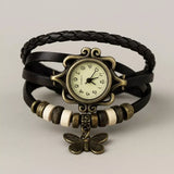 Relógio Vintage Encanto da Borboleta