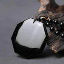Colar Masculino Obsidiana Yin e Yang