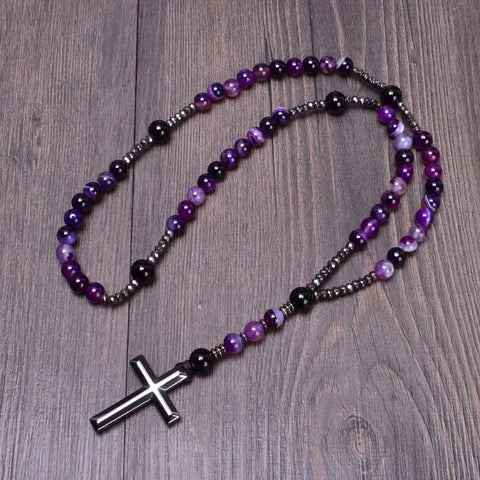 Terço de Pedras Naturais, Terço Igreja Católica, Rosário de Maria, terço de são miguel arcanjo, terço da divina providencia, Rosário, Mookaite, Envio Rápido, Parcelamento em até 12x, Entrega Grátis.