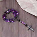 Terço de Pedras Naturais, Terço Igreja Católica, Rosário de Maria, terço de são miguel arcanjo, terço da divina providencia, Rosário, Mookaite, Envio Rápido, Parcelamento em até 12x, Entrega Grátis.