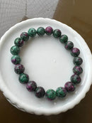 3 Pulseiras de Pedras Naturais Turquesa Africana, Onix e Jade Verde.  Proporciona o Aumento da Criatividade e Eleva a Intuição