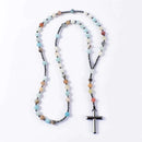 Terço de Pedras Naturais, Terço Igreja Católica, Rosário de Maria, terço de são miguel arcanjo, terço da divina providencia, Rosário, Mookaite, Envio Rápido, Parcelamento em até 12x, Entrega Grátis.