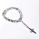 Terço de Pedras Naturais, Terço Igreja Católica, Rosário de Maria, terço de são miguel arcanjo, terço da divina providencia, Rosário, Mookaite, Envio Rápido, Parcelamento em até 12x, Entrega Grátis.