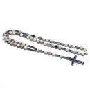 Terço de Pedras Naturais, Terço Igreja Católica, Rosário de Maria, terço de são miguel arcanjo, terço da divina providencia, Rosário, Mookaite, Envio Rápido, Parcelamento em até 12x, Entrega Grátis.